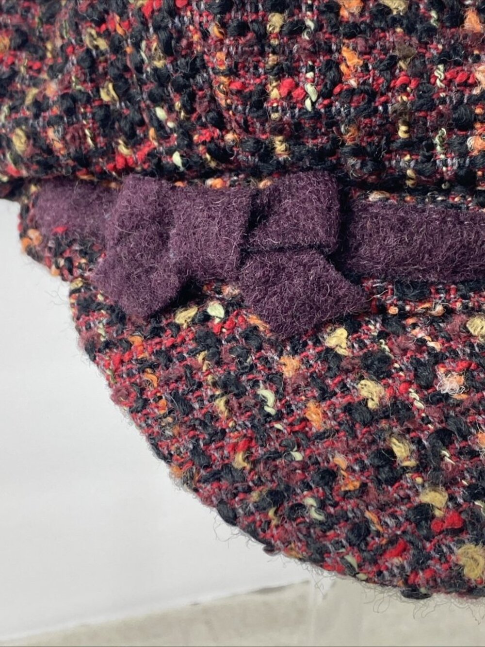 Giuliana Women’s Newsboy Multi-Colored Hat~Stretch Band~Made In Italy Adorable!! - Picture 2 of 12